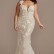 Long Sleeve Plunging Illusion Lace Wedding Dress