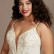 Crepe Mermaid Trumpet Plus Size Wedding Dress