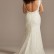 Sheath Plus Wedding Dress with Beaded Swag Back