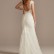 Sheath Plus Wedding Dress with Beaded Swag Back