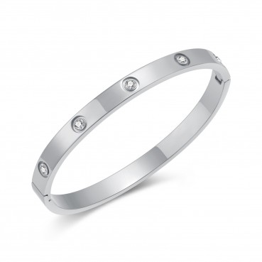 Jewelry fashion versatile INS wind titanium steel hand ornaments wholesale niche high -level sensory stainless steel bracelet female