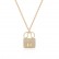 New Korean Fashion H Letter Full Diamond Handbag Titanium Steel Necklace Women's Light Luxury, Niche, High End, Versatile