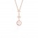 New 18K gold four leaf clover necklace for women, versatile and high-end, without fading color. Titanium steel niche, light luxury style collarbone chain